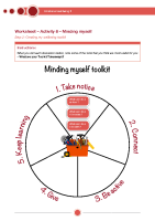 Worksheet - Activity 8 - Minding myself front page preview
              